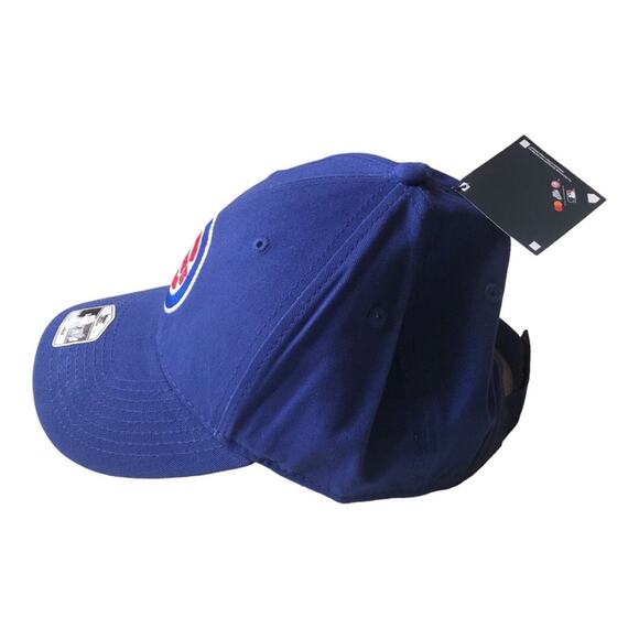 Fan Favorite NWT MLB Men’s Royal Chicago Cubs Club Logo Adjustable Hat - Picture 4 of 14